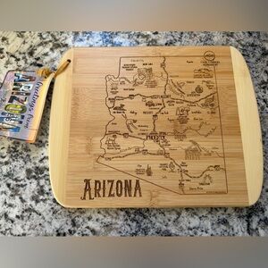 Arizona Engraved Bamboo Cutting Board